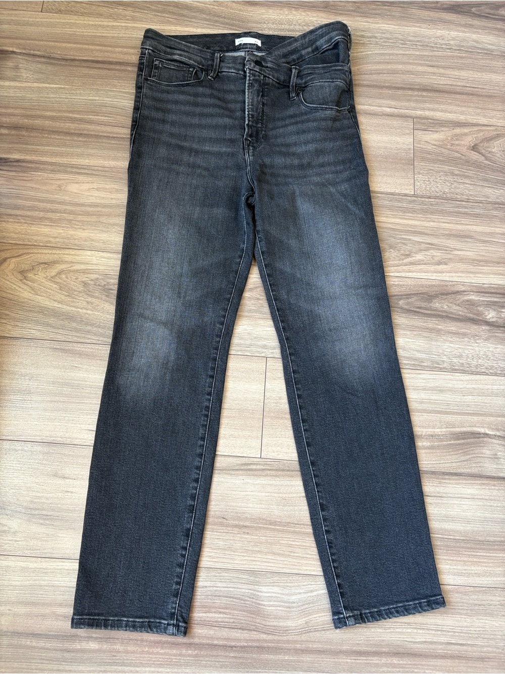 Good American Women's Black Skinny Jeans - Washed Black